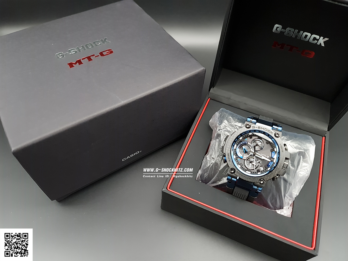 CASIO G-SHOCK นาฬิกาข้อมือ นาฬิกากันน้ำ นาฬิกาของแท้ ประกันศูนย์ CMG 1 ปี รุ่น MTG-B1000XB-1A นาฬิกาสีดำ