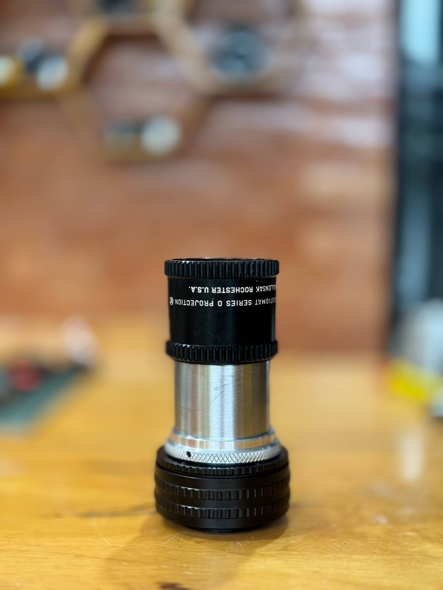125MM.F2 ANASTIGMAT SERIES O PROJECTION WOLLENSAK ROCHESTER U.S.A. MODIFIED M42 MOUNT