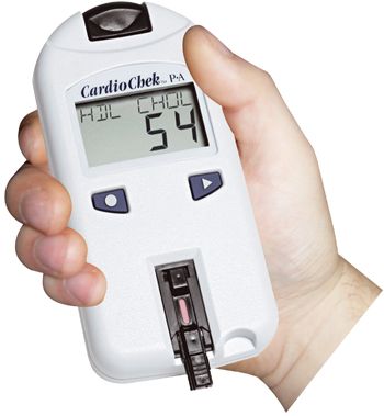 เครื่องตรวจวัดระดับไขมันและน้ำตาลในเลือด CARDIOCHEK P.A.