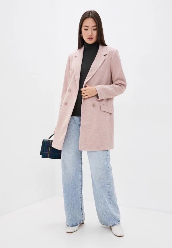 Love tree เสื้อโค้ทกันหนาว เสื้อกันหนาว overcoat โค้ทวูล สีcamel belt coat สีครีมเบจ แบรนด์ O'STIN Camel