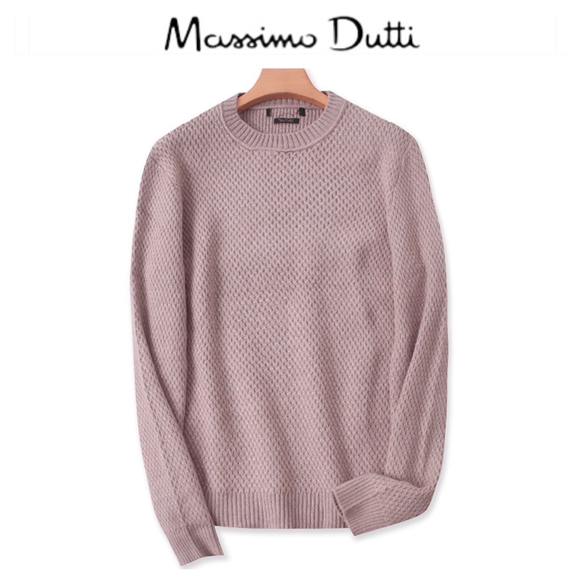 massimo dutti cotton cashmere เสื้อหนาวไหมพรม ไหมพรมถัก เนื้อไหม นุ่ม สวย งาน แบรนด์massimo dutti cotton cashmere งานตัดป้าย cotton cashmere แท้