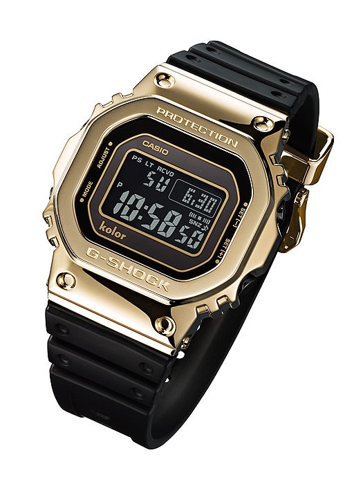 CASIO G-SHOCK นาฬิกาข้อมือ นาฬิกากันน้ำ นาฬิกาของแท้ ประกันศูนย์ CMG 1 ปี รุ่น GMW-B5000KL-9D นาฬิกาสีทอง