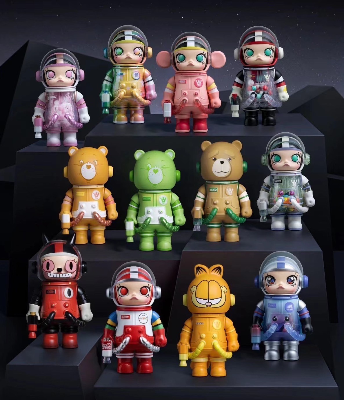 POP MART MEGA SPACE MOLLY 100% V.3 ลุ้นซีเคร็ท SERIES BLIND BOX