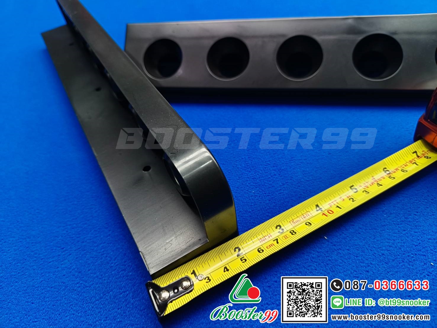 [TN01] ที่วางไม้คิว ติดผนัง 6ด้าม พลาสติก เกรด B