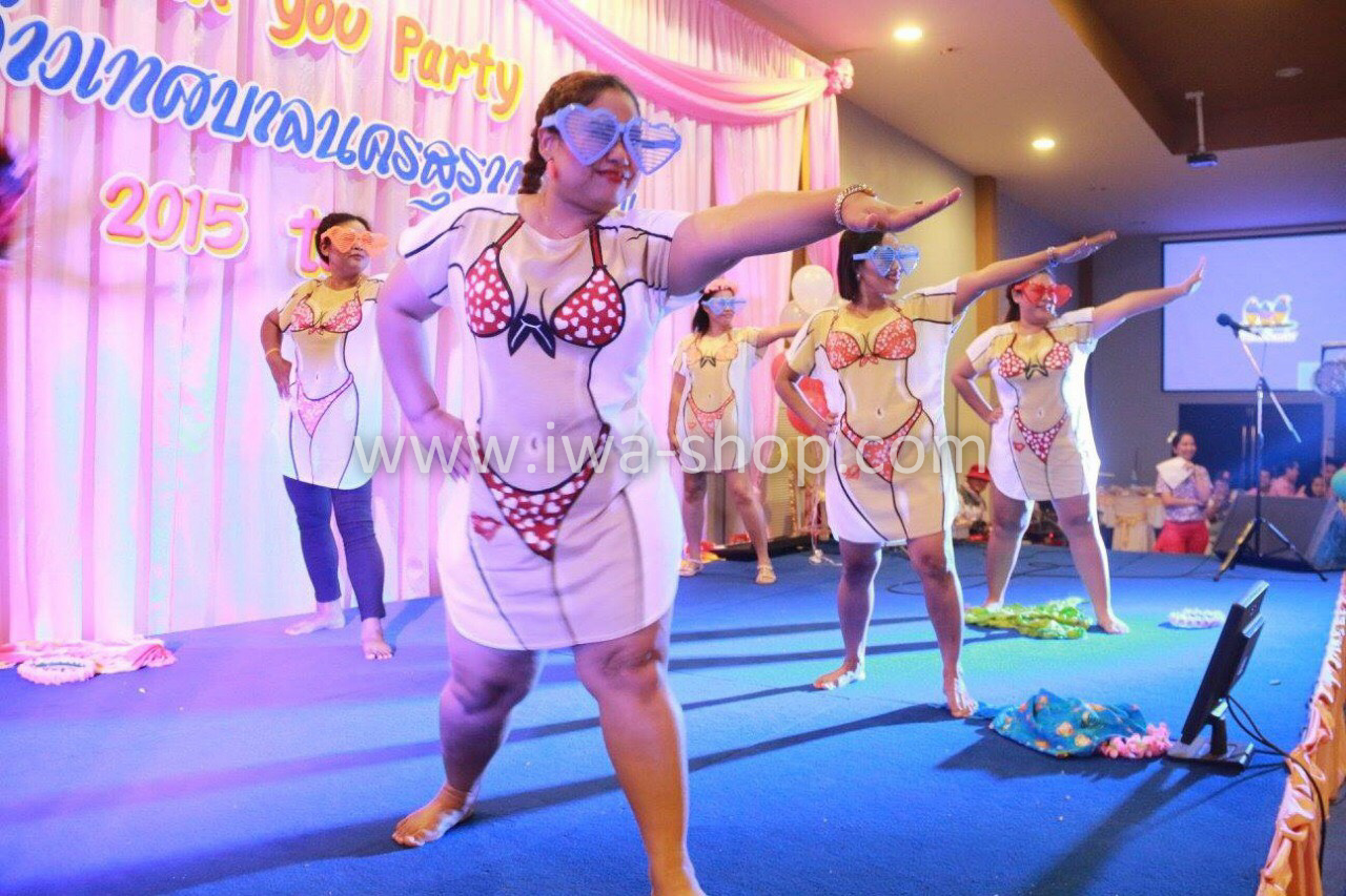 พวงมาลัยฮาวาย พวงมาลัยดอกไม้ พวงมาลัยแฟนซี ม่วงขาว