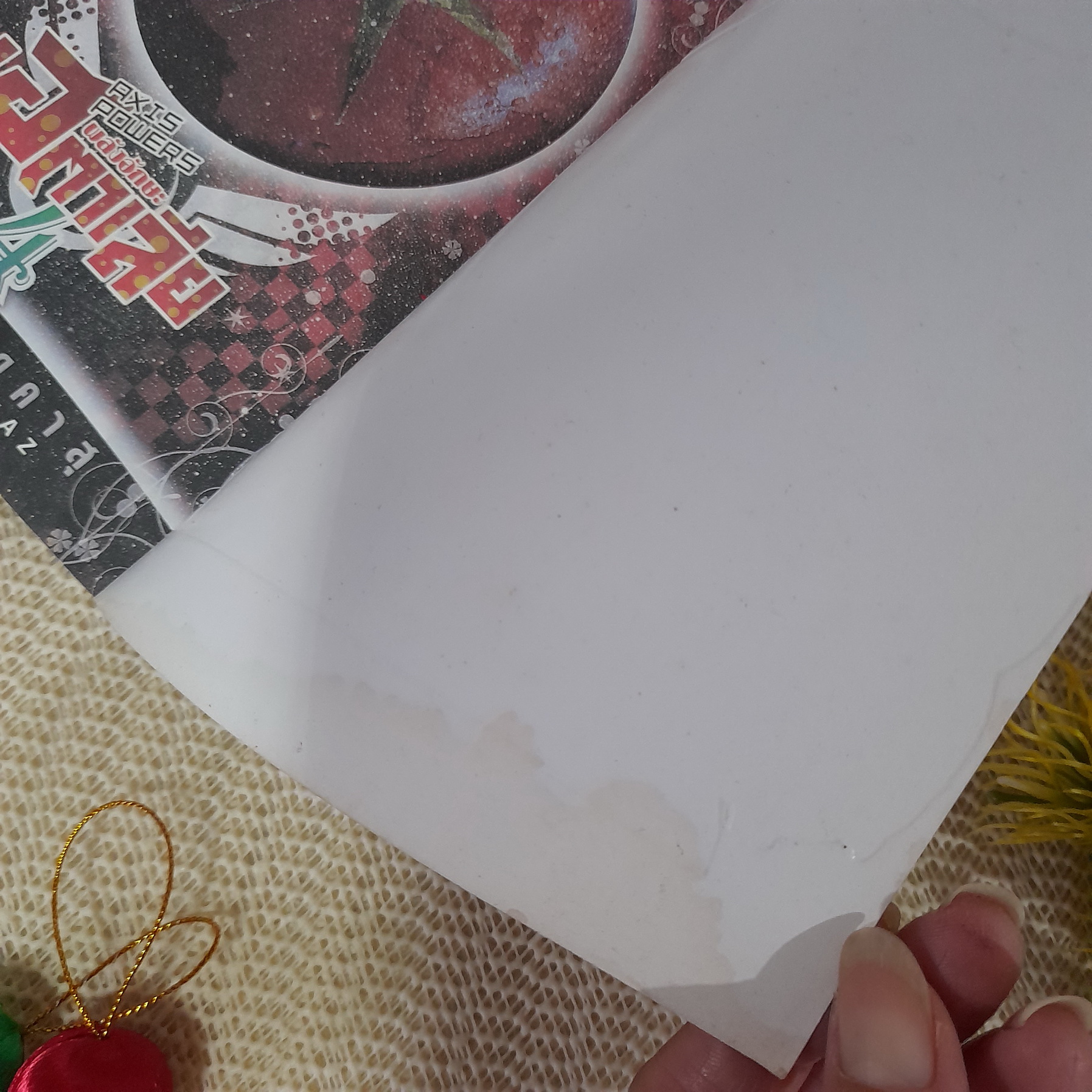 พลังอักษะเฮตาเลีย AXIS POWERS HETALIA 1-4 ไม่จบ / * ขาดเล่ม 5,6