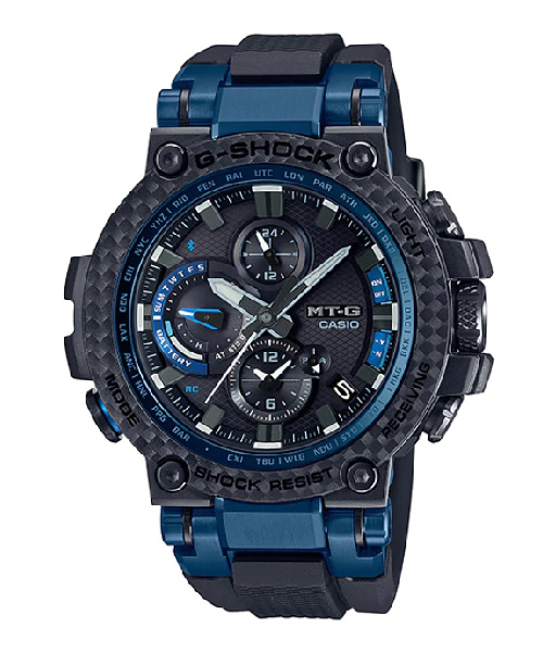 CASIO G-SHOCK นาฬิกาข้อมือ นาฬิกากันน้ำ นาฬิกาของแท้ ประกันศูนย์ CMG 1 ปี รุ่น MTG-B1000XB-1A นาฬิกาสีดำ