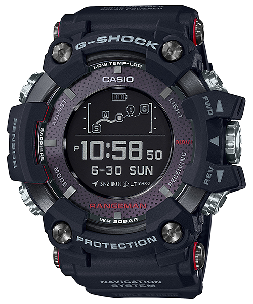 CASIO G-SHOCK นาฬิกาข้อมือ นาฬิกากันน้ำ นาฬิกาของแท้ ประกันศูนย์ CMG 1 ปี รุ่น GPR-B1000-1D นนาฬิกาสีดำ