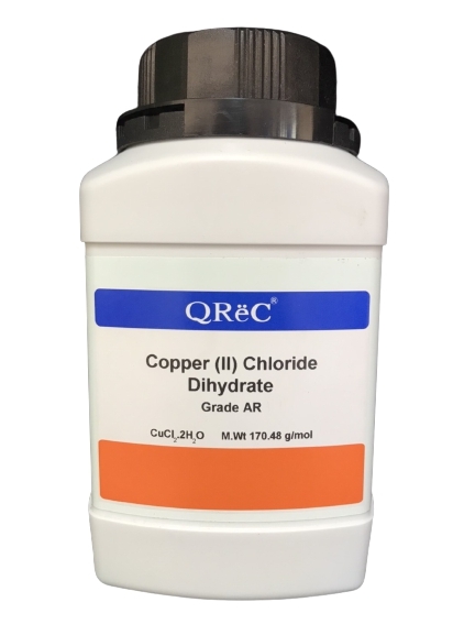 Copper (II) Chloride Dihydrate, AR 500 g. QReC™