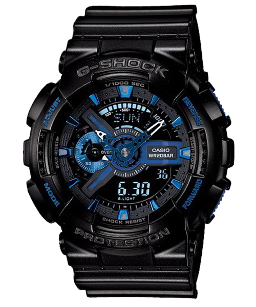 CASIO G-SHOCK นาฬิกาข้อมือ นาฬิกากันน้ำ นาฬิกาของแท้ ประกันศูนย์ CMG 1 ปี รุ่น GA-113B-1A นาฬิกาสีดำ