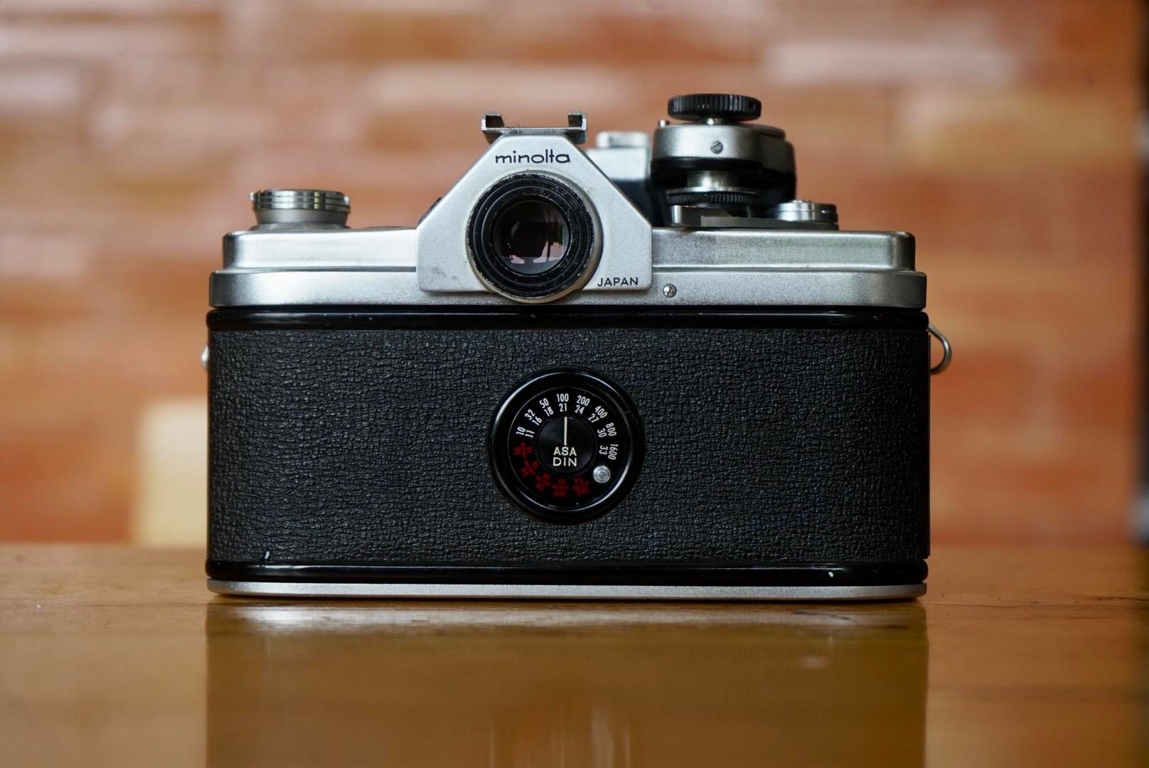 MINOLTA SR-3+MINOLTA AUTO ROKKOR-PF 55MM.F1.8+MINOLTA METER 2