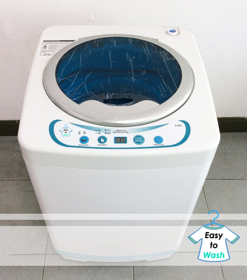 เครื่องซักผ้ามินิ EasytoWash 2.5 KG อัตโนมัติ 100%
