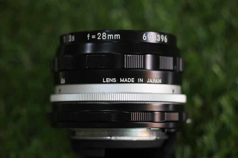 NIKKOR-H Auto 28MM. F3.5 NON AI MOUNT
