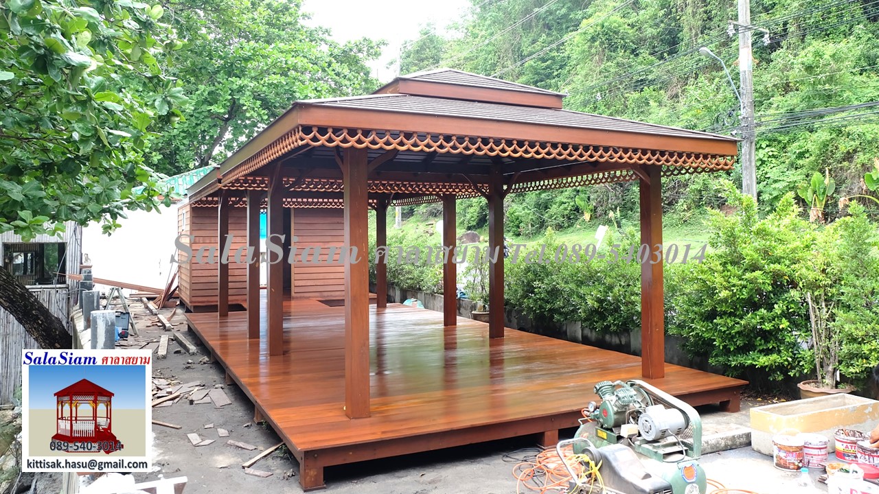 งานศาลาทรงบาหลี (สั่งทำพิเศษ) ของร้าน ปั้นหย๋า หาดป่าตอง ภูเก็ต
