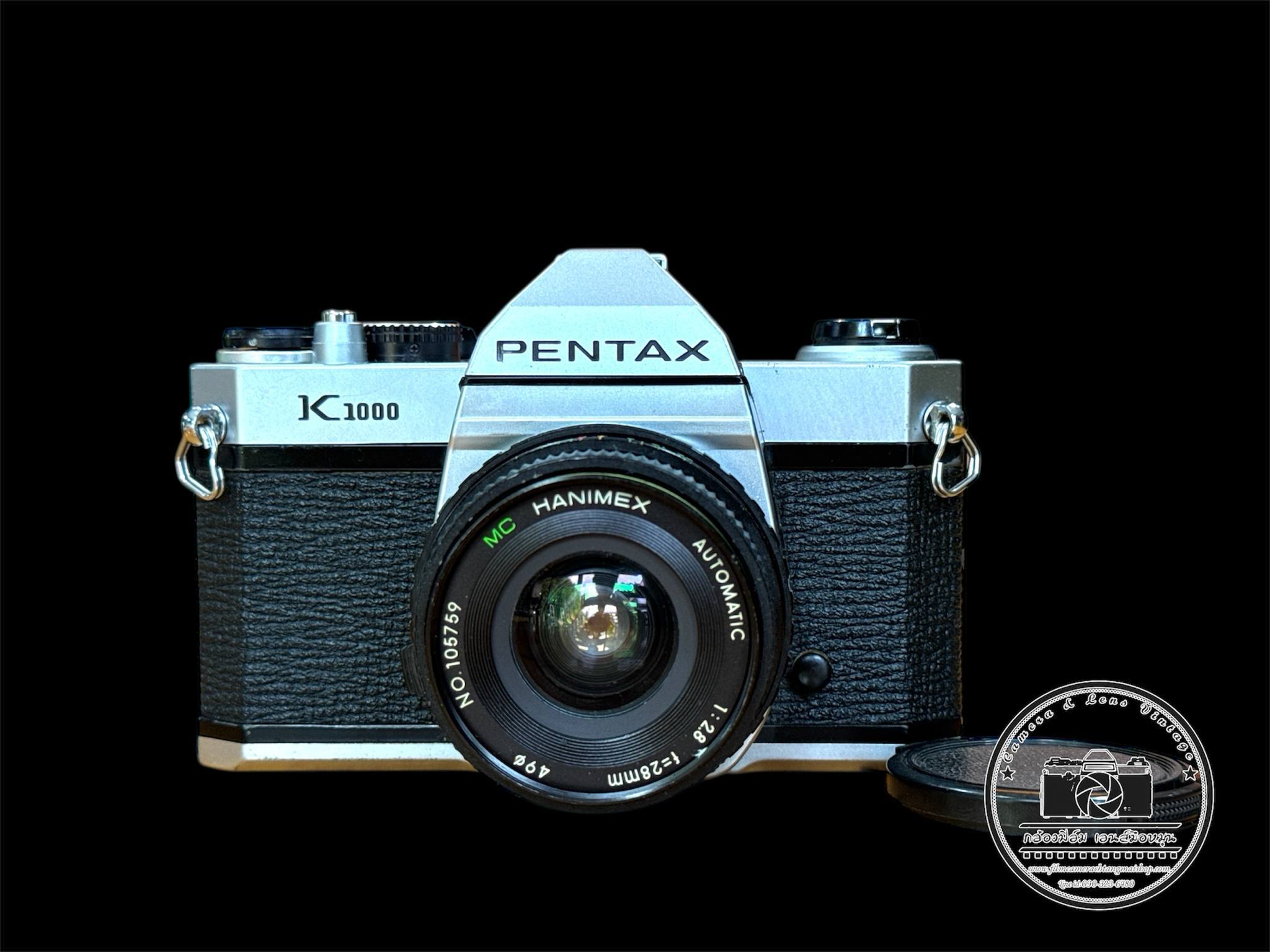 PENTAX K1000 MC HANIMEX AUTOMATIC 28MM.F2.8