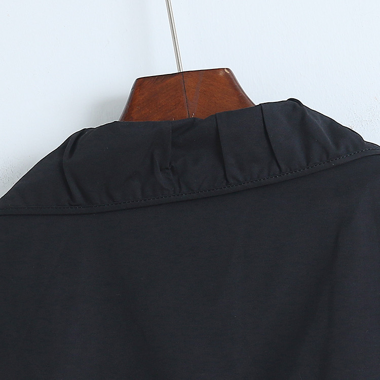 M-u zakle เสื้อโค้ท เสื้อคลุม เบลเซอร์ กันหนาวกันลม สีดำ แบรนด์ M-U zakle