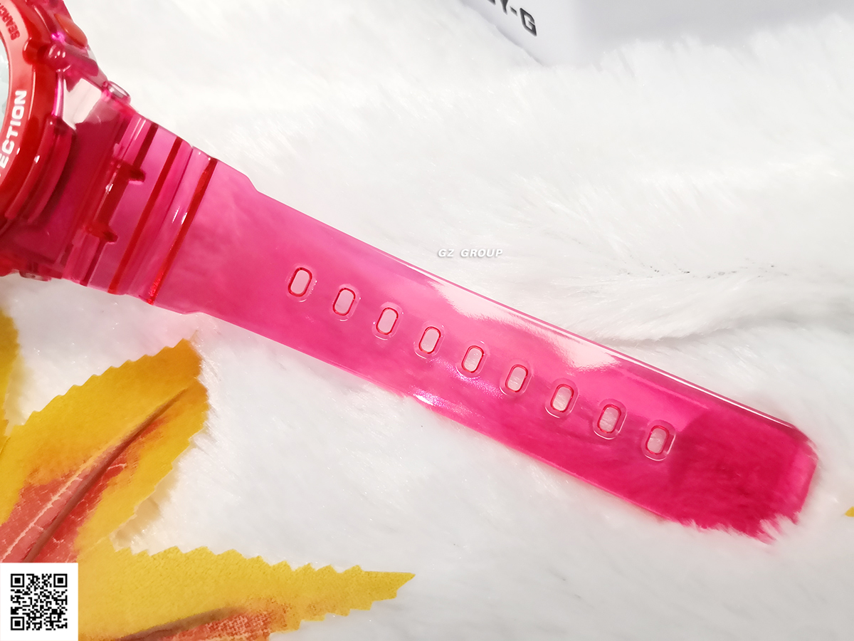 CASIO BABY-G นาฬิกาข้อมือ นาฬิกากันน้ำ นาฬิกาของแท้ ประกันศูนย์ CMG 1 ปี รุ่น BGA-270S-4A นาฬิกาสีชมพู