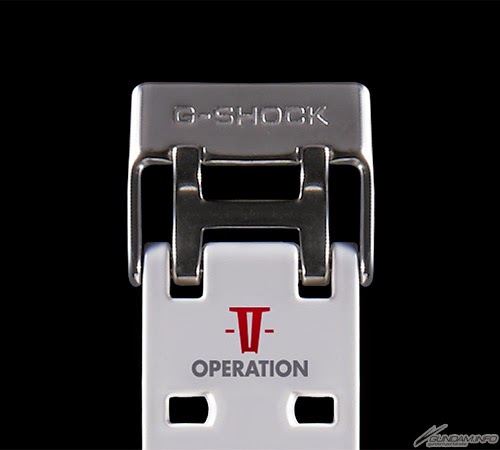 CASIO G-SHOCK นาฬิกาข้อมือ นาฬิกากันน้ำ นาฬิกาของแท้ ประกันศูนย์ CMG 1 ปี รุ่น GD-100 GUNDAM Mobile Suit นาฬิกาสีขาว