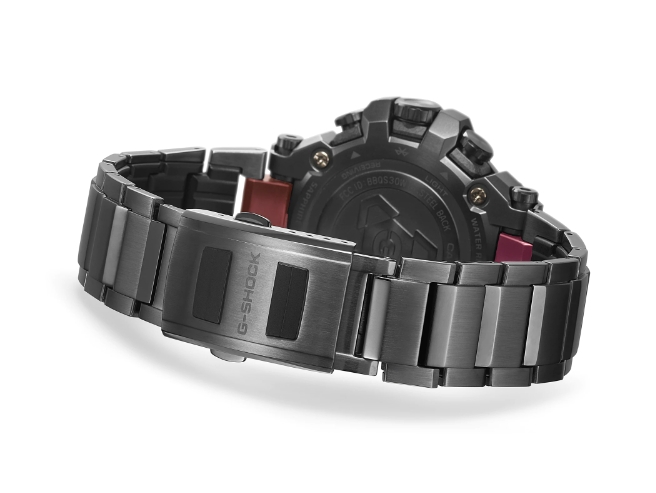 CASIO G-SHOCK นาฬิกาข้อมือ นาฬิกากันน้ำ นาฬิกาของแท้ ประกันศูนย์ CMG 1 ปี รุ่น MTG-B3000BD-1A นาฬิกาสีดำ