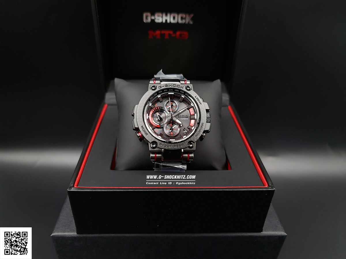 CASIO G-SHOCK นาฬิกาข้อมือ นาฬิกากันน้ำ นาฬิกาของแท้ ประกันศูนย์ CMG 1 ปี รุ่น MTG-B1000XBD-1A นาฬิกาสีดำ