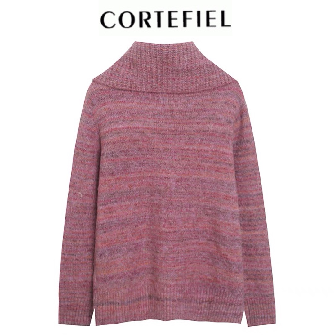 corteFIEL เสื้อหนาวไหมพรม ไหมพรมถัก เนื้อไหม นุ่ม สวย งาน แบรนด์ CORTEFIEL