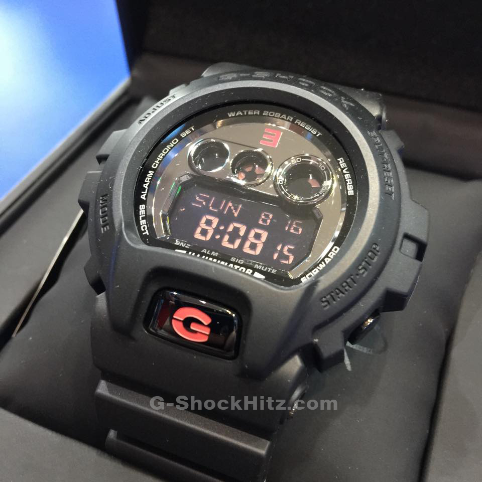 CASIO G-SHOCK นาฬิกาข้อมือ นาฬิกากันน้ำ นาฬิกาของแท้ ประกันศูนย์ CMG 1 ปี รุ่น GD-X6900MNM-1 นาฬิกาสีดำ