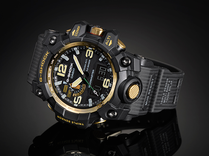 CASIO G-SHOCK นาฬิกาข้อมือ นาฬิกากันน้ำ นาฬิกาของแท้ ประกันศูนย์ CMG 1 ปี รุ่น GWG-1000GB-1 นาฬิกาสีดำ