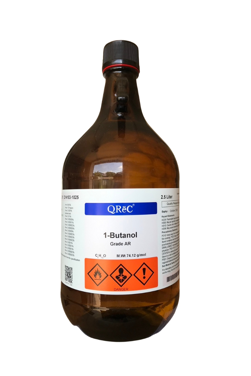 1-Butanol (N-Butyl Alcohol), AR 2.5 L. QReC™