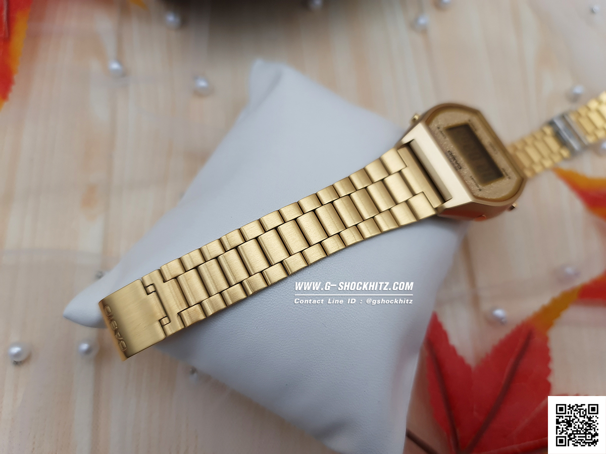 CASIO นาฬิกาคาสิโอ นาฬิกาข้อมือ นาฬิกากันน้ำ นาฬิกาของแท้ ประกันศูนย์ CMG 1 ปี รุ่น B640WGG-9D นาฬิกาสีทอง