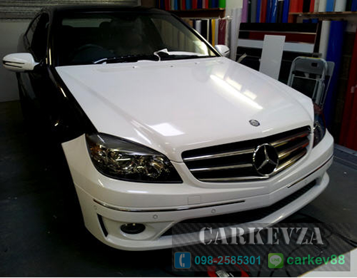 Sticker glossy white ขาวเงา 0.15mm(กว้าง152cm)