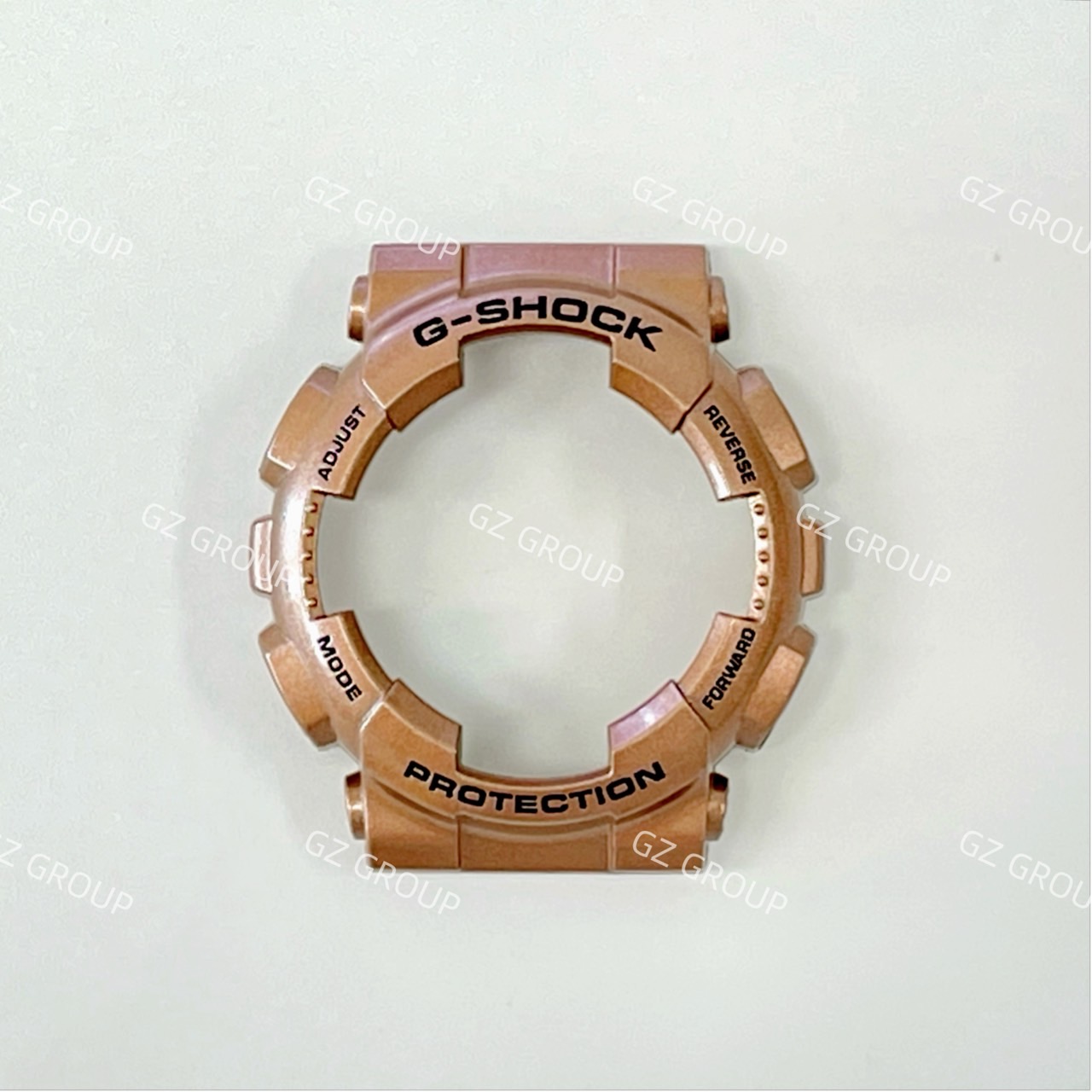 CASIO GENUINE FACTORY CASIO REPLACEMENT อะไหล่นาฬิกา G-SHOCK รุ่น GA-110GD-9B2 กรอบสายสีทอง