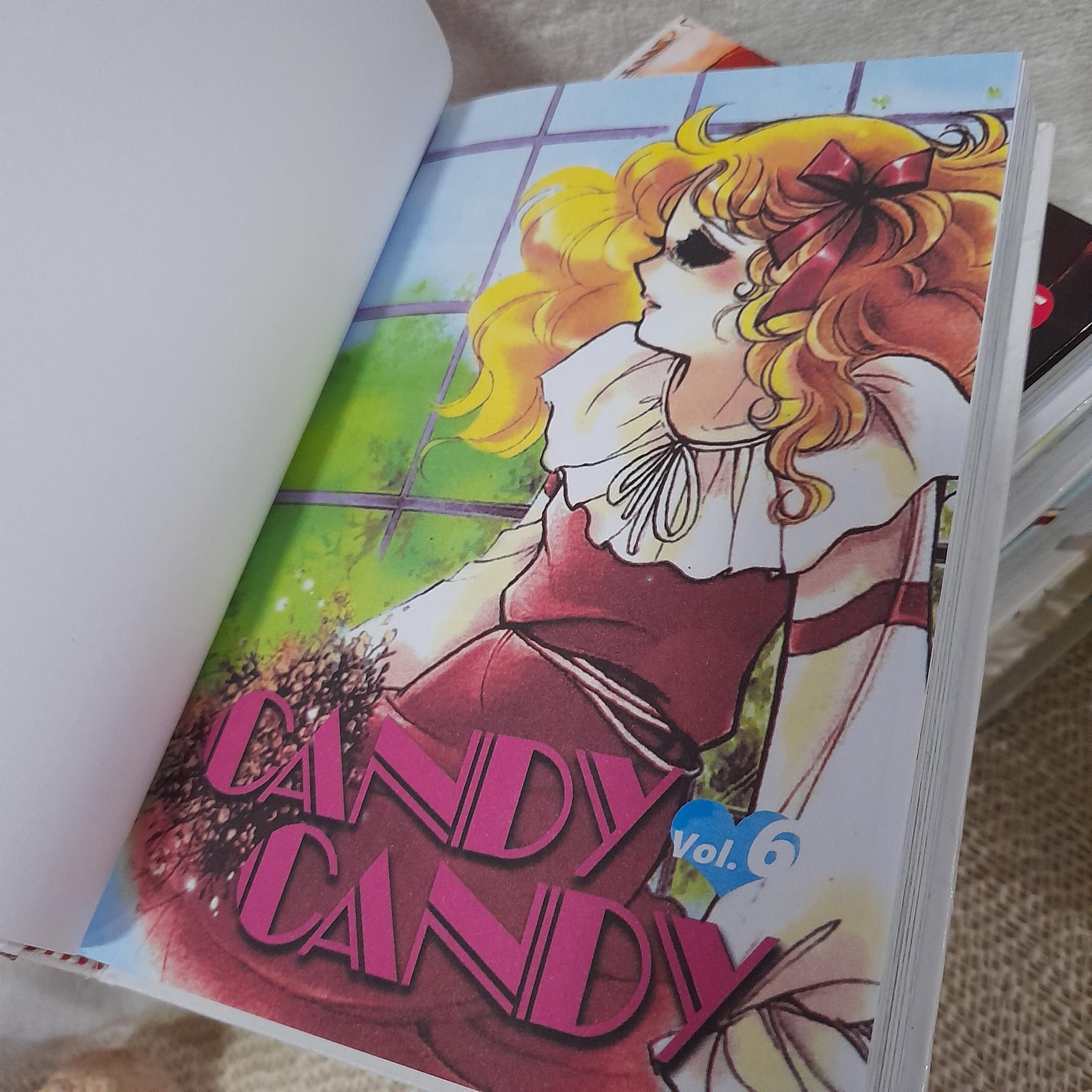 CANDY CANDY 1-6 จบ (พิมพ์ 4 สีทั้งเล่ม)
