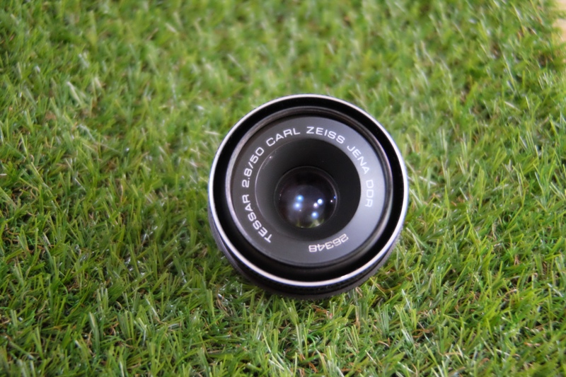 CARL ZEISS JENA DDR TESSAR 50MM.F2.8 M42 MOUNT