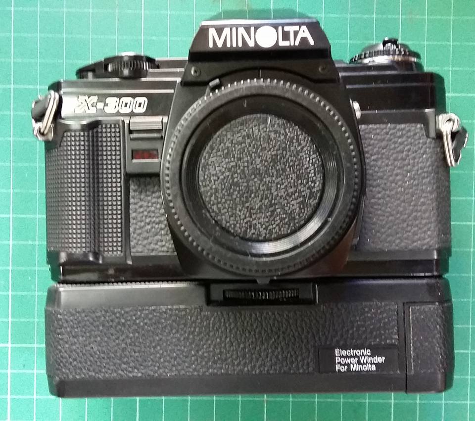 MINOLTA X-300+WINDER M-1TR