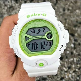 CASIO BABY-G นาฬิกาข้อมือ นาฬิกากันน้ำ นาฬิกาของแท้ ประกันศูนย์ CMG 1 ปี รุ่น BG-6903-7DR นาฬิกาสีขาว