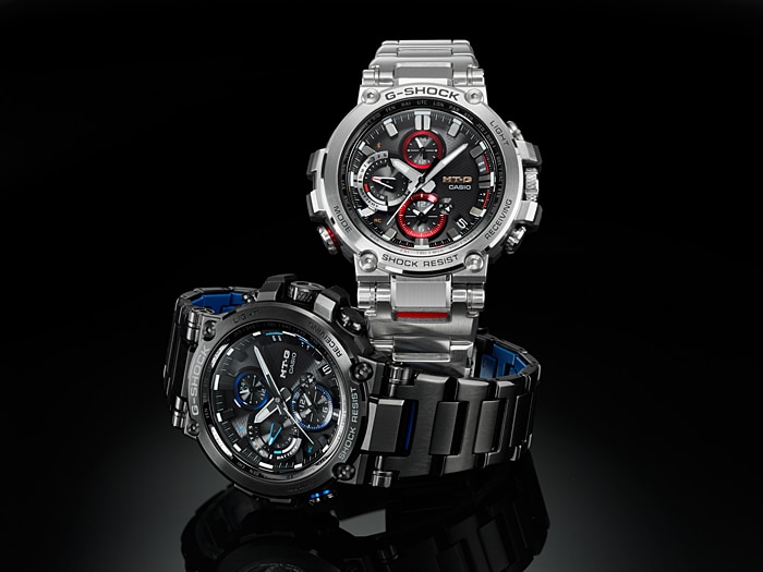 CASIO G-SHOCK นาฬิกาข้อมือ นาฬิกากันน้ำ นาฬิกาของแท้ ประกันศูนย์ CMG 1 ปี รุ่น MTG-B1000BD-1A นาฬิกาสีดำ