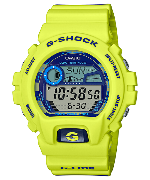 CASIO G-SHOCK นาฬิกาข้อมือ นาฬิกากันน้ำ นาฬิกาของแท้ ประกันศูนย์ CMG 1 ปี รุ่น GLX-6900SS-9 นาฬิกาสีเขียว