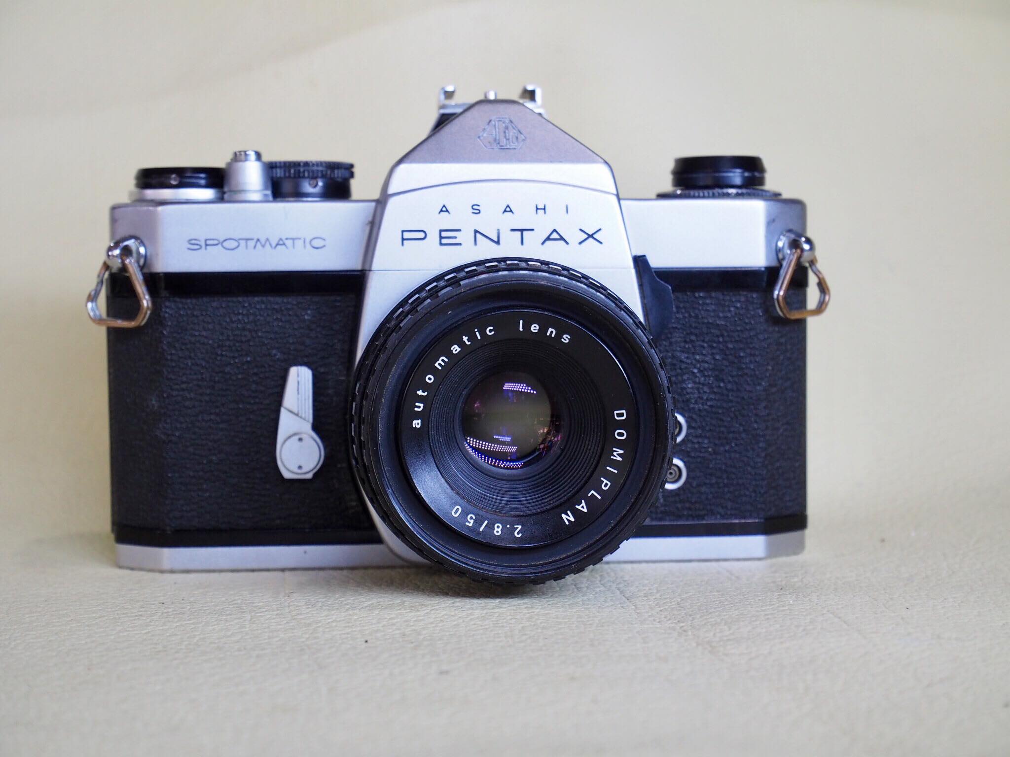 ASAHI PENTAX SPOTMATIC SP DOMIPLAN AUTOMATIC LENS 50MM.F2.8