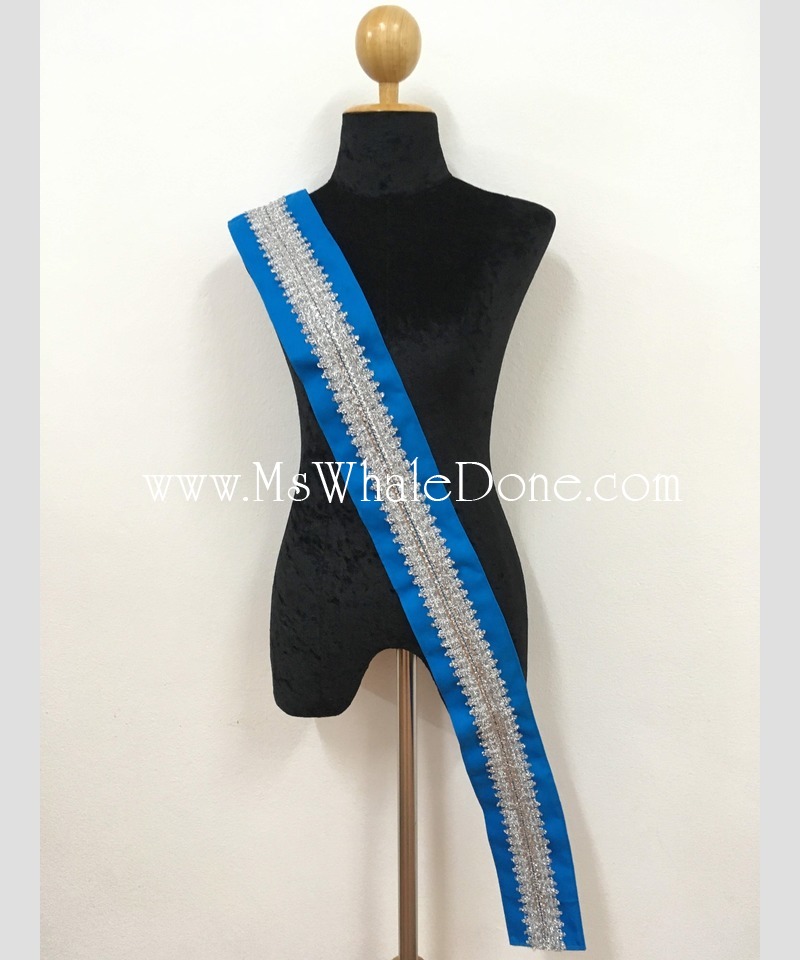 7แบบ/สี/ไซส์ สายสะพายตกแต่งชุดราตรี/ชุดสูท/ชุดไทย เฉลิมฉลองในงานพิเศษ งานปาร์ตี้