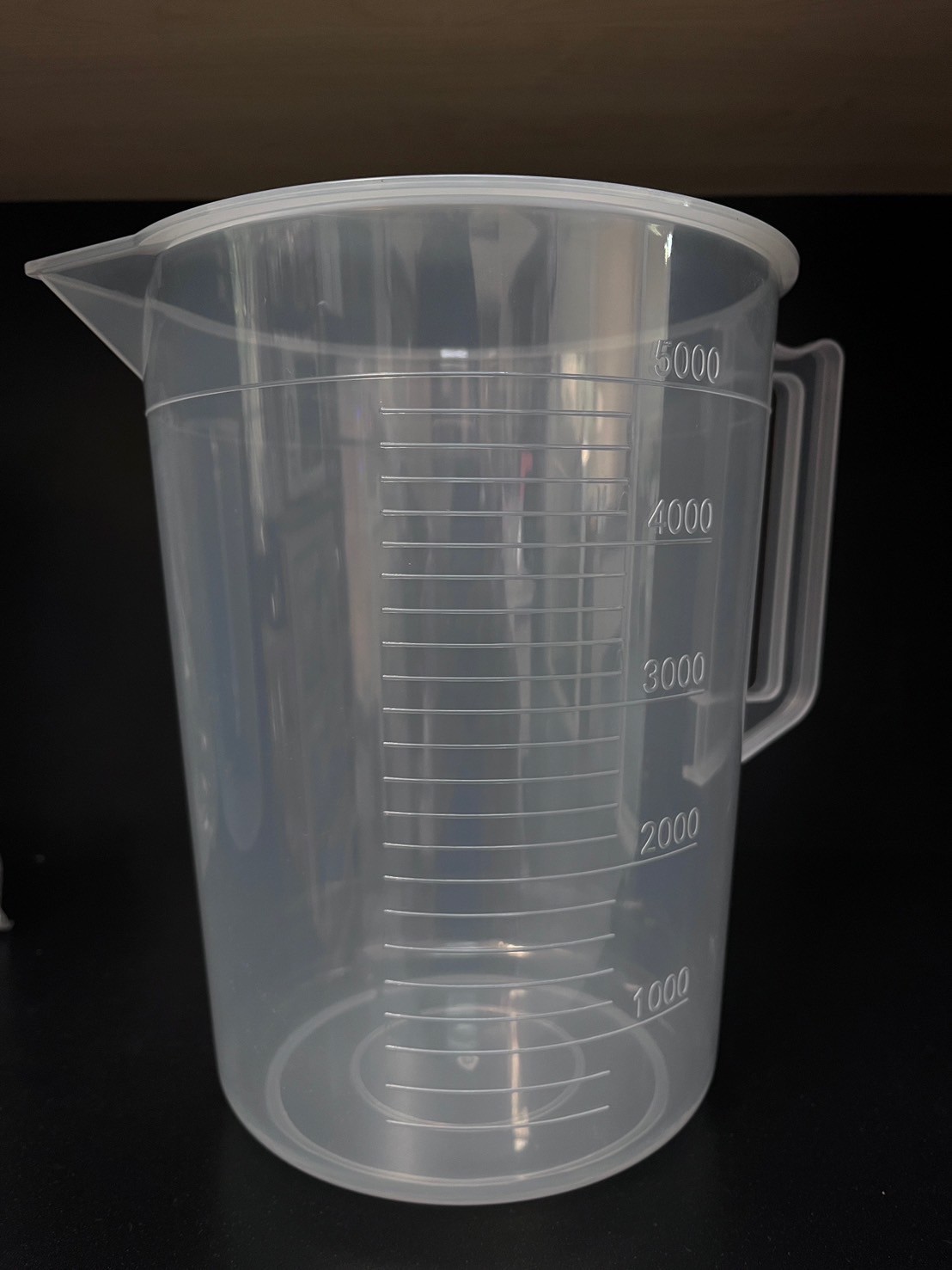 Measuring Jug PP บีกเกอร์พลาสติกแบบมีหูจับ