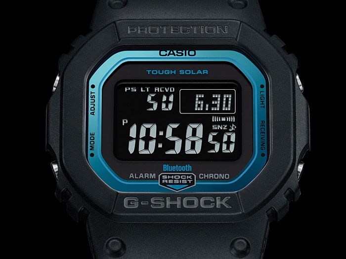 CASIO G-SHOCK นาฬิกาข้อมือ นาฬิกากันน้ำ นาฬิกาของแท้ ประกันศูนย์ CMG 1 ปี รุ่น GW-B5600-2 นาฬิกาสีดำ