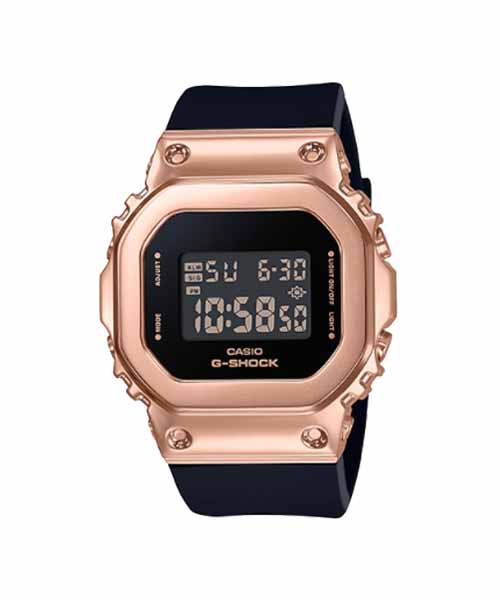 CASIO MID YEAR SALE G-SHOCK พร้อมส่ง นาฬิกาข้อมือ นาฬิกากันน้ำ นาฬิกาของแท้ ประกันศูนย์ CMG 1 ปี รุ่น GM-S5600PG-1 นาฬิกาสีดำ