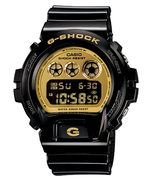 CASIO G-SHOCK นาฬิกาข้อมือ นาฬิกากันน้ำ นาฬิกาของแท้ ประกันศูนย์ CMG 1 ปี รุ่น DW-6900CB-1D นาฬิกาสีดำ