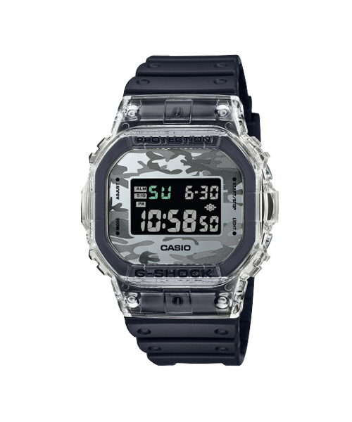CASIO G-SHOCK นาฬิกาข้อมือ นาฬิกากันน้ำ นาฬิกาของแท้ ประกันศูนย์ CMG 1 ปี รุ่น DW-5600SKC-1 นาฬิกาสีดำ