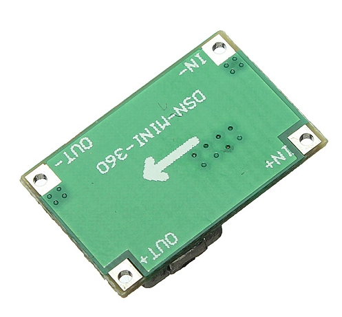 Mini360 LM2596 step down แปลงไฟจาก 23-4.75V เป็น 1-17V กระแส 1.8A สูงสุด 3A