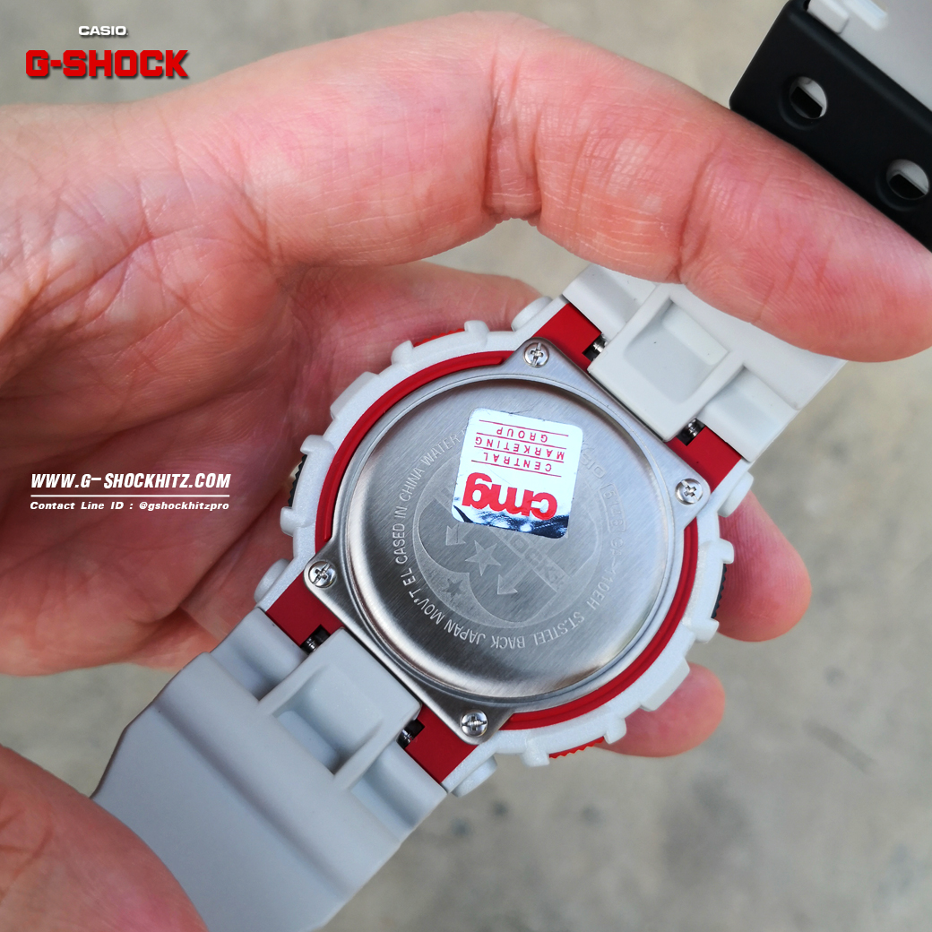 CASIO MID YEAR SALE G-SHOCK พร้อมส่ง นาฬิกาข้อมือ นาฬิกากันน้ำ นาฬิกาของแท้ ประกันศูนย์ CMG 1 ปี รุ่น GA-110EH-8A นาฬิกาสีเทา