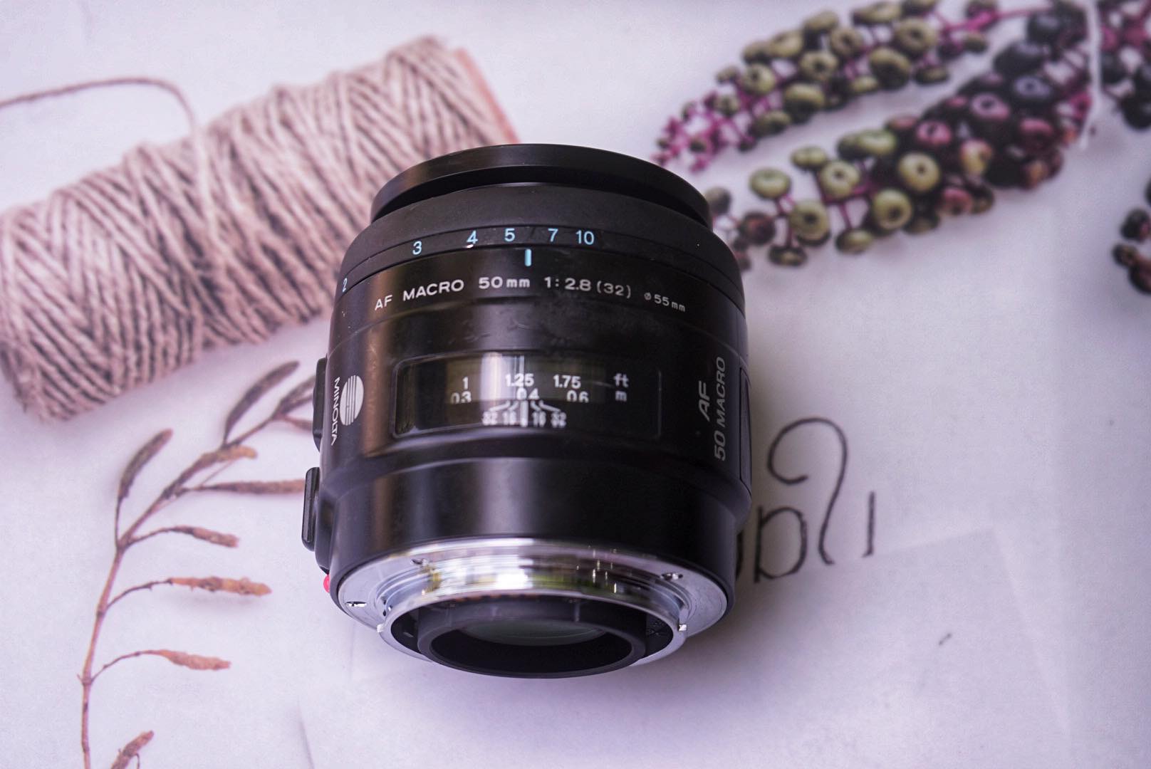 MINOLTA AF 50MM.F2.8(32)MACRO AF MOUNT