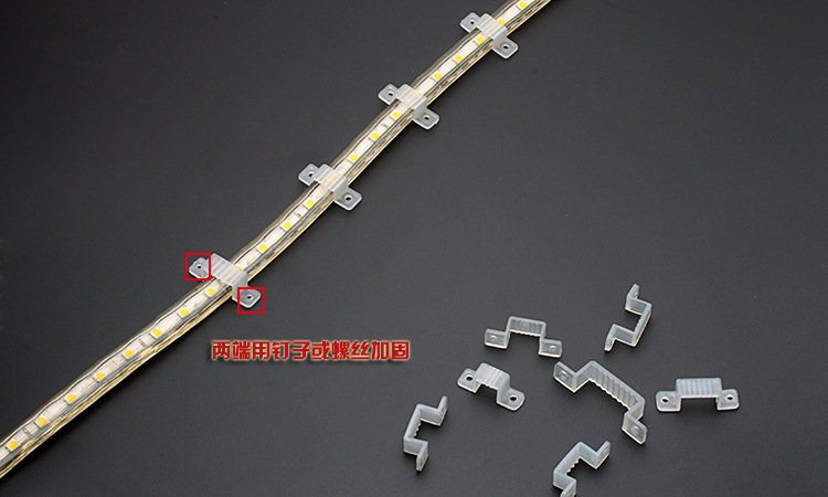 อุปกรณ์ต่อไฟสายยางท่อแบน SMD 5050