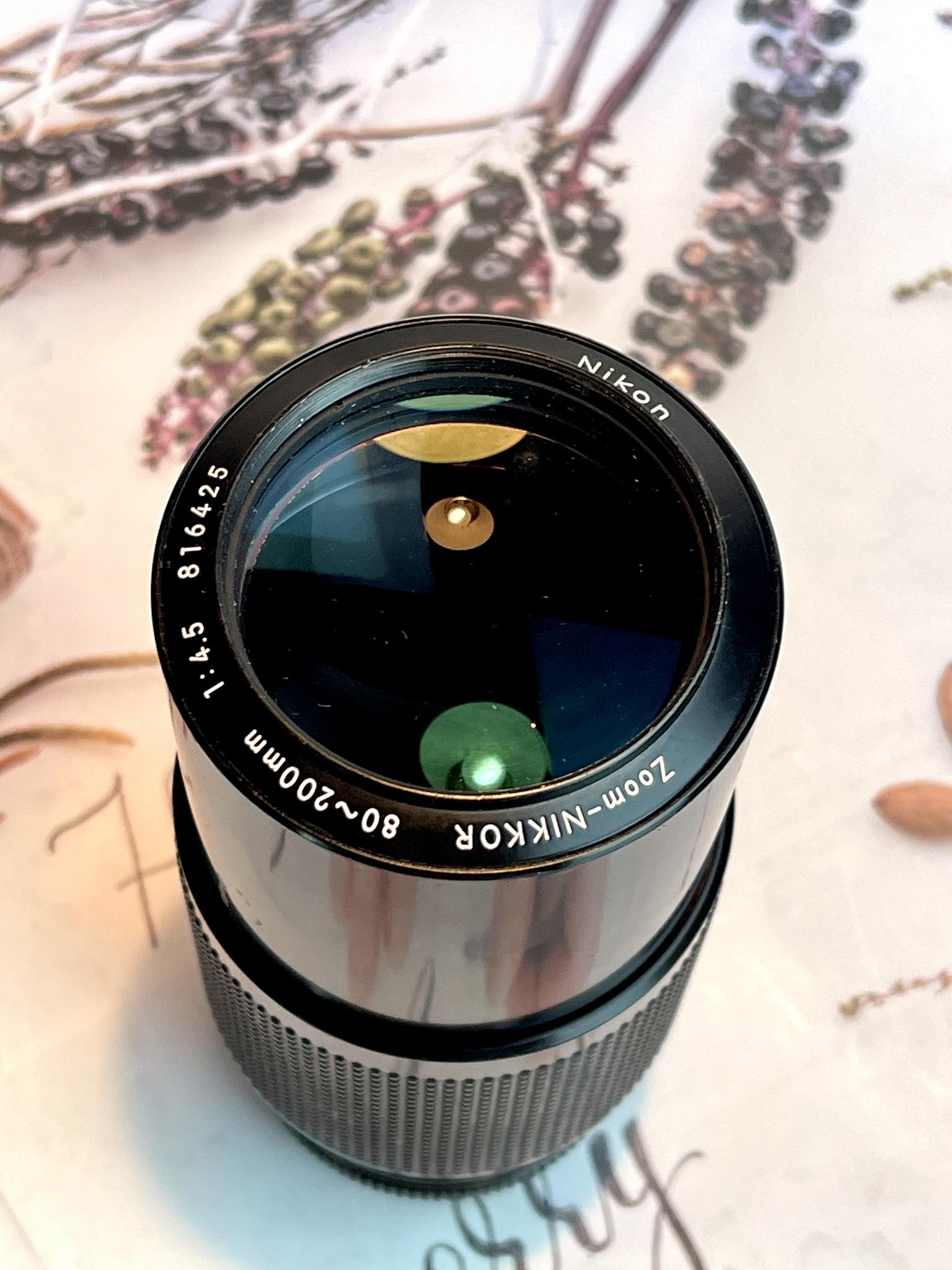 NIKON ZOOM-NIKKOR 80-200MM.F4.5 NIKON AI MOUNT