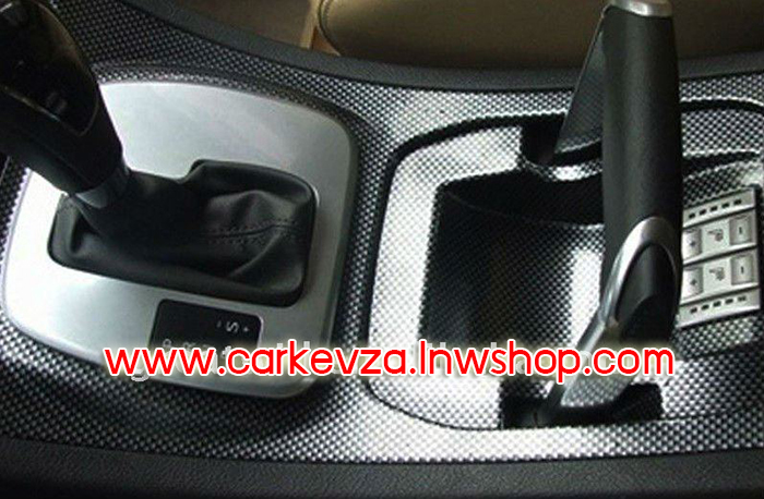 carbon 2D สีดำ หนา 0.15mm 1.52x1m(Air bubble free)